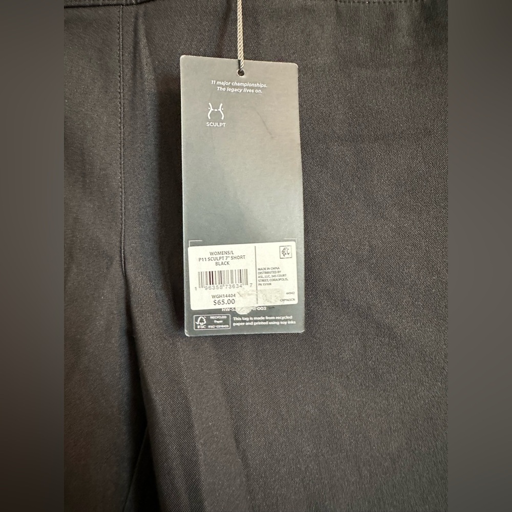 Walter Hagen Women's Black Shorts - Picture 5 of 5